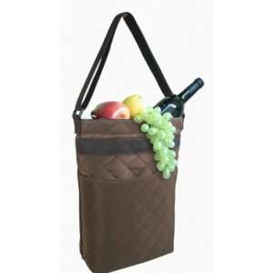 Insulated Lunch Bag w/ Baby Bottle in Chocolate 