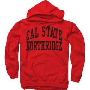  Cal State Northridge Matadors Red Arch Hooded Sweatshirt 