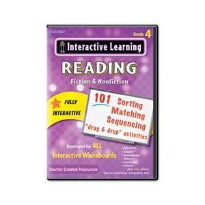   INTERACTIVE LEARNING SOFTWARE READING FICTION AND NONFICTION, GRADE 4