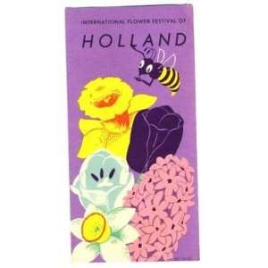  International Flower Festival of Holland Brochure 1953 