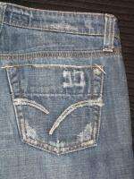 J0Es Jeans Bootcut in Won Distressed Wash Sz 25  