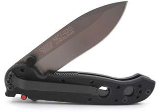 CRKT M21 Carson Black G10 LAWKS Titanium Nitride Linerlock Knife 2102G 