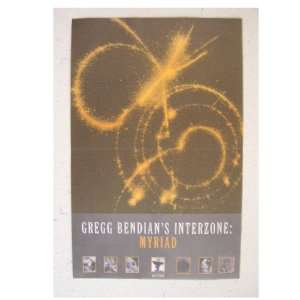   Interzone Poster Myriad Bendian Greg Interzone 