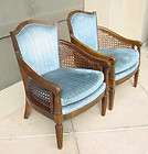    Century Tangerine Laquered Italian Cane Folding Chairs Aldo Jacober
