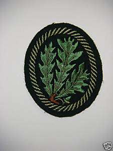 50138 wwii german jager sleeve badge embroidered  