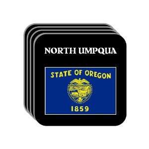  US State Flag   NORTH UMPQUA, Oregon (OR) Set of 4 Mini 
