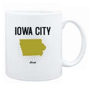 New  Iowa City Usa State   Star Light  Iowa Mug Usa City  