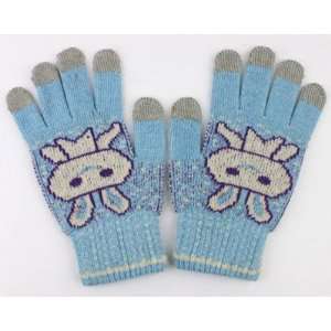  Wool Comfort Fit Designer Gloves For Kindle Fire, iPhone, iPad 
