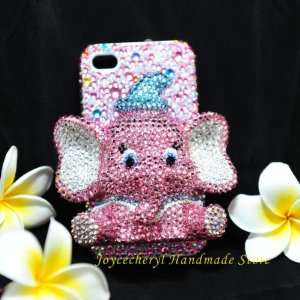  Handmade 3d Dumbo Swarovski Case for Iphone 4g/4s (Sw18 1 