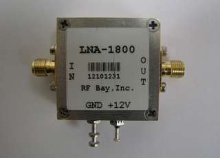 1KHz 1800MHz 30dB Low Noise Amplifier, LNA 1800, SMA  