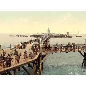   Travel Poster   The jetty I. Margate England 24 X 18 
