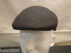 JAXON wool ascot English cap hat black small new  
