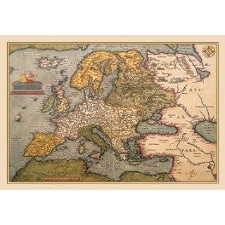  1800S EUROPE RUSSIA FRANCE SPAIN ENGLAND AUSTRIA MAP 