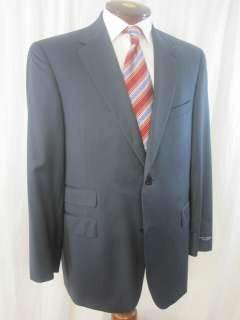 Daniel Cremieux Loro Piana Worsted Wool Classic Navy 2 Button Suit 42R 