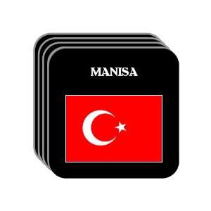  Turkey   MANISA Set of 4 Mini Mousepad Coasters 