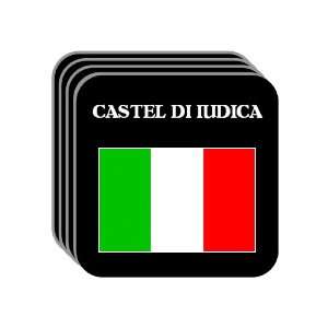  Italy   CASTEL DI IUDICA Set of 4 Mini Mousepad Coasters 