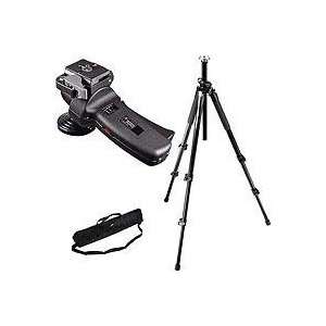  Manfrotto 055XPROB Black Tripod Kit with 322RC2 Grip 