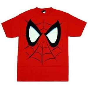  Marvel Spider man Big Face Tee Shirt   Mens Toys & Games