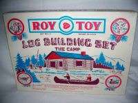 Roy Toy©1997 LOG BUILDING SET #3 THE CAMP  