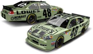 JIMMIE JOHNSON 2012 LOWES MOUNTAIN GREEN 124 ACTION LIONEL NASCAR 
