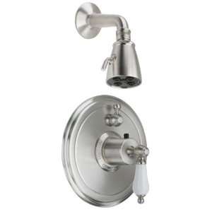 California Faucets Malibu Series StyleTherm Round Thermostatic Shower 
