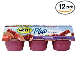 Motts Plus Pomegranate (3.9 ounce), 6 Count Single Serve Packages 