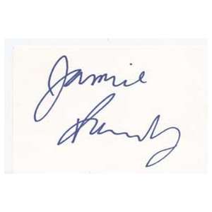 JAMIE KENNEDY Signed Index Card In Person 