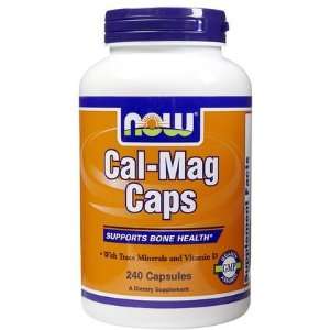  NOW Foods   Calcium & Magnesium 240 softgels (Pack of 2 
