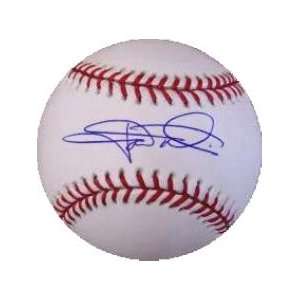 Jaret Wright Autographed Baseball 