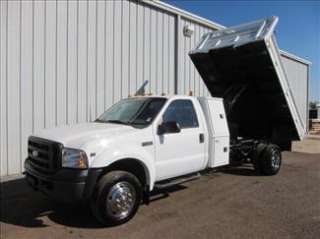 2003 FORD F 450 12 FT DUMP TRUCK TOOL UTILITY LANDSCAPE SERVICE 90 