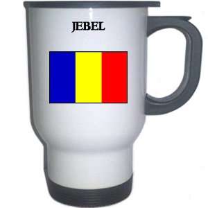  Romania   JEBEL White Stainless Steel Mug Everything 