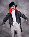 Evil Clown Mask & Tattered Tux Zagone Studios Adult Halloween Complete 