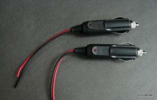 LEDs 12V 24V GTC Car Power Cigarette Lighter Plug x 2  