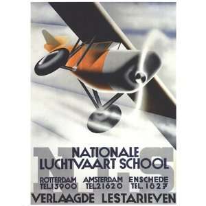  Nationale Luchtvaart School Poster (19.00 x 24.00)