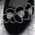   Fashion Casual Black Velvet FlatsShoes NEW All Size LETICIA 71 BLACK