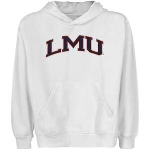 Loyola Marymount Lions Youth White Arch Applique Pullover Hoody