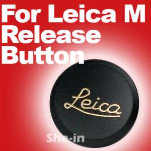 Leica R M Soft Release Button BLACK Big M3 M4 M5 M6  