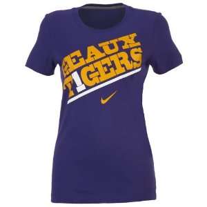 Nike Womens Louisiana State University Local T shirt  