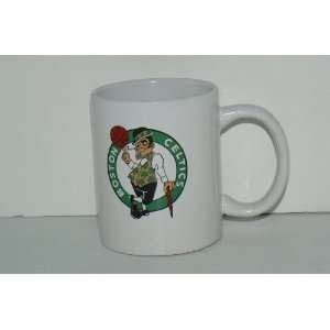  NBA Licensed Boston Celtics White Ceramic 11 Oz Coffee Mug 