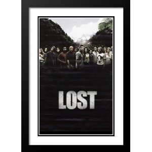  Lost (TV) 32x45 Framed and Double Matted TV Poster   Style 