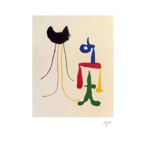 Joan Miro   Illustrated Poems parler Seul Lithograph Plate Signed 