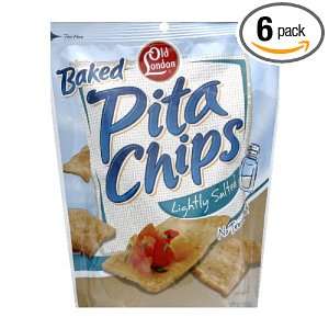 Old London Pita Chips Lightly Salted Grocery & Gourmet Food