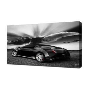 Audi Locus   Canvas Art   Framed Size 24x36   Ready To Hang  