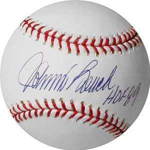 Mounted Memories Cincinnati Reds Johnny Bench Autographed 