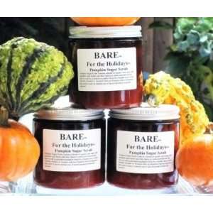 BARE For the Holidays Pumpkin Sugar Face and Body Scrub 8 
