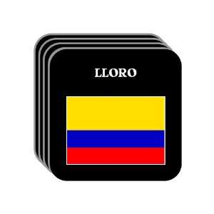  Colombia   LLORO Set of 4 Mini Mousepad Coasters 