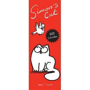    Simons Cat   12 Month Official Slim   16.4x5.9