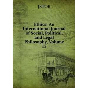   Journal of Social, Political, and Legal Philosophy, Volume 12 JSTOR