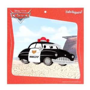   Pixar Cars Sheriff Fab lique By The Each Arts, Crafts & Sewing