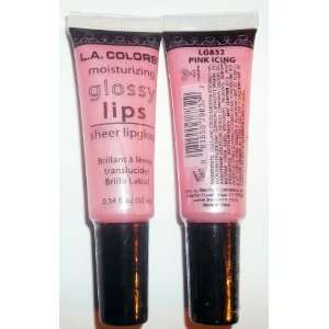  LA. Colors Lip Gloss Lipgloss Mint (2) 0.34 FL. OZ. [Misc 